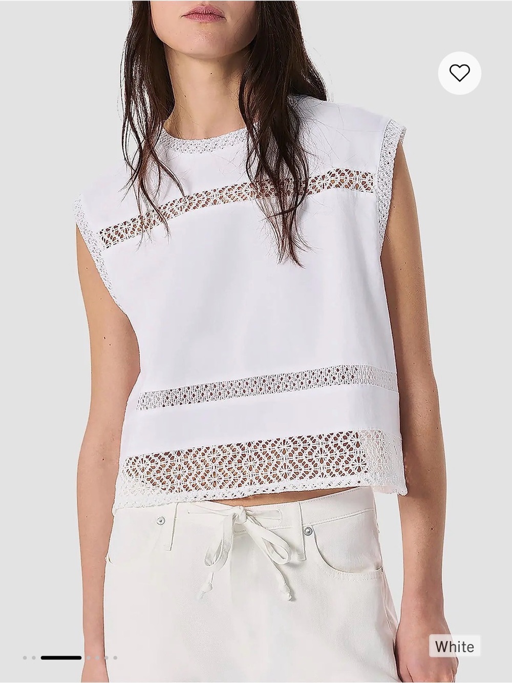 rag & bone Rose Muscle Tank - Size S